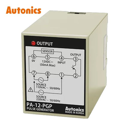 AUTONICS Sensor 8-Pin Plug-In Sensor Controller PA-12-PGP