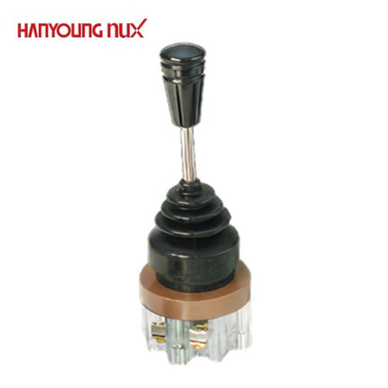 HANYOUNG Mono-Lever Switch, Long Lever, 2-Step, Auto-Return LEL-021