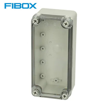 FIBOX Junction Box (Hi-Box), 170 x 80 x 65 mm, Indoor, Transparent ABS, D 65 T