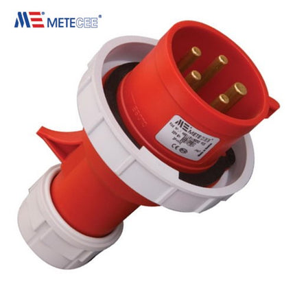METE Plug, Straight Type, 32A, 380-415V, 406112V