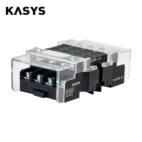 KACON Socket with Safety Protective Cover for 14-Pin HR710-4 (Pack of 10) KLY4C-P