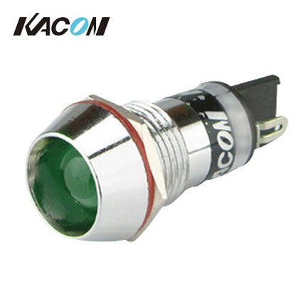 KACON Pilot Lamp Indicator, Ø16, AC/DC24V, Green (Pack of 50) KL1624G