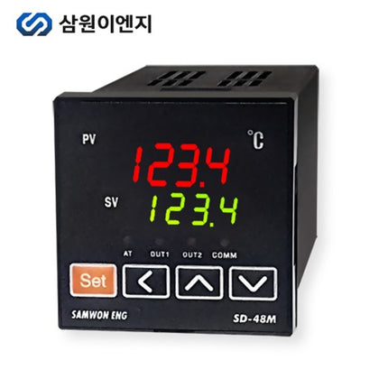 SAMONE ENG Temperature and Humidity Controller SD-48M RR2, Communication RS232C