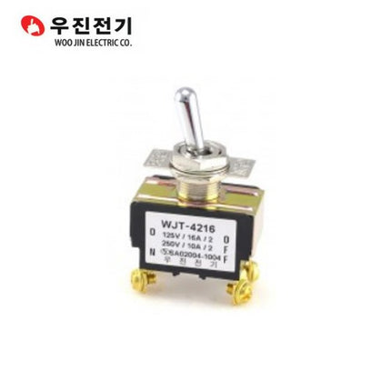 WOOJIN Toggle Switch, Maintained WJT-4216C