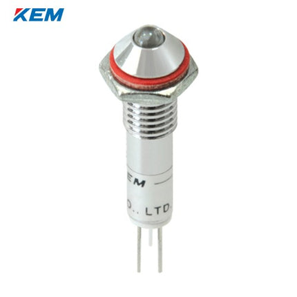 KEM KEM LED Indicator Light, Ø6mm, High-Brightness, AC220V, Green KLHU-06A220G