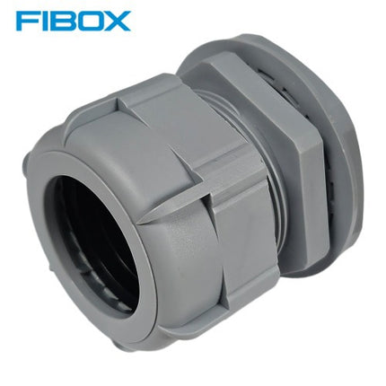 FIBOX Cable Gland, Economy Type, Gray, PGC 42 G
