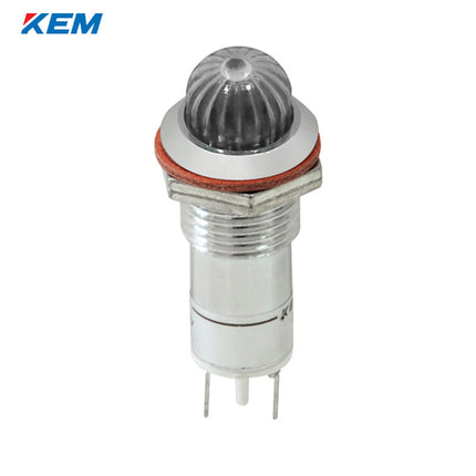 KEM KEM LED Indicator Light, Ø12mm, High-Brightness, DC48V, White KLCRAU-12D48W