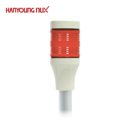 HANYOUNG Signal Tower Light, Steady Only, 1-Tier STS040-C511L