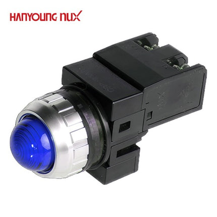 HANYOUNG Pilot Lamp, Ø25, Blue, 100-240V AC CRP-25AA