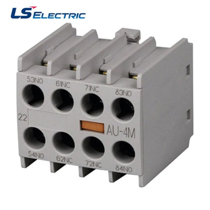 LS ELECTRIC Mini Magnetic Contactor Auxiliary Contact AU-4M (Pack of 15) 2a2b