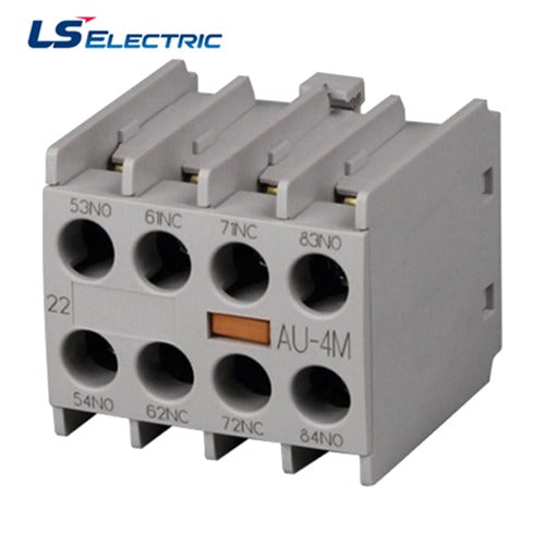 LS ELECTRIC Mini Magnetic Contactor Auxiliary Contact AU-4M (Pack of 15) 2a2b