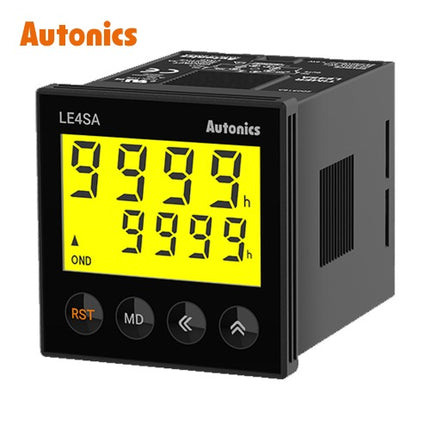 AUTONICS LCD Digital Timer, Time-Delay, 2C LE4SA