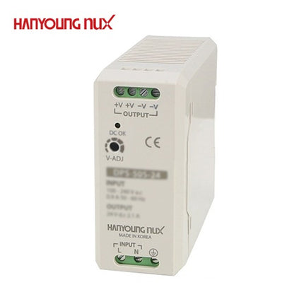 HANYOUNG Switching Power Supply (SMPS), DIN Rail Mount HY-DPS-50S-24