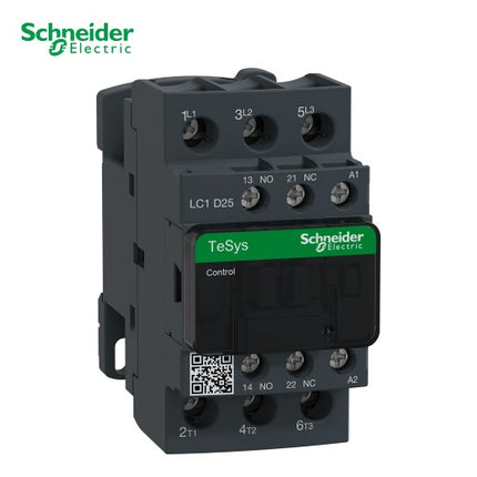 SCHNEIDER Magnetic Contactor, MC LC1D25M7