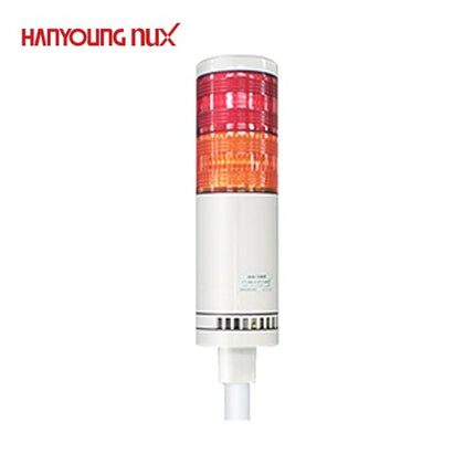 HANYOUNG Signal Tower Light, Steady Only, 2-Tier STL060-AA112L