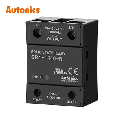 AUTONICS Solid State Relay (SSR), Single-Phase, Separate Heat Sink Type SR1-1440