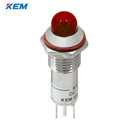 KEM KEM LED Indicator Light, Ø10mm, High-Brightness, DC24V, Red KLCRAU-10D24R