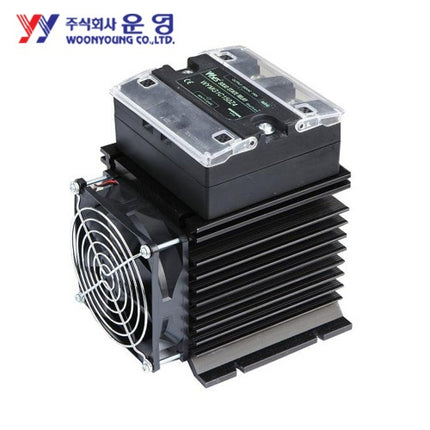 WOONYOUNG Solid State Relay (SSR), Integrated Heat Sink Type WYNMG1C50Z4