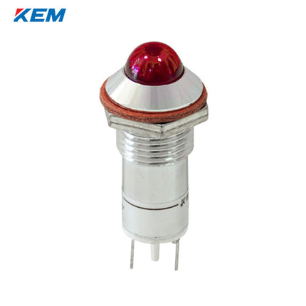 KEM KEM LED Indicator Light, Ø12mm, High-Brightness, AC220V, Red KLHRAU-12A220R