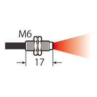 Panasonic Panasonic Plastic Fibre Optic Sensor 450 mm, IP64 FD-61
