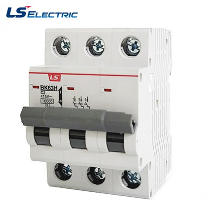 LS ELECTRIC Molded Case Circuit Breaker (MCCB), For Distribution Panel, 10kA BK63H-3P-C16A