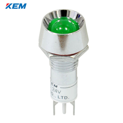 KEM KEM LED Indicator Light, Ø10mm, Standard-Brightness, AC110V, Green KLB-10A110G