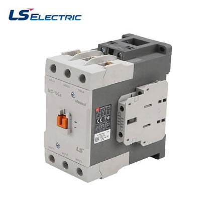 LS ELECTRIC Magnetic Contactor, MC-100a, AC24V 2a2b