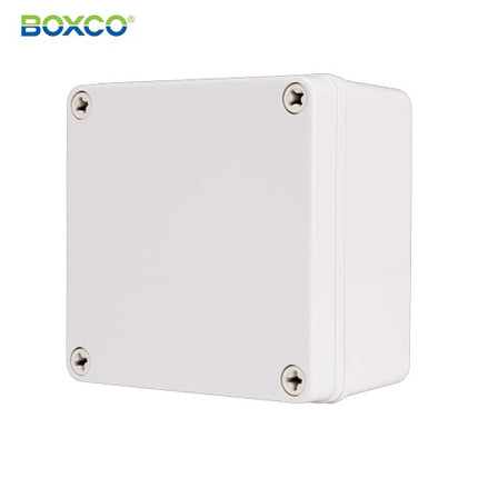 BOXCO Terminal Box, Plastic Enclosure, Bolt Type, ABS, Gray Cover BC-AGS-121207