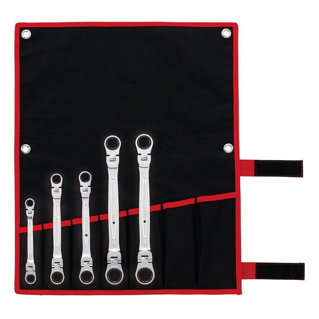 TONE Flexible Offset Gear Ratchet Wrench Set RMFW500