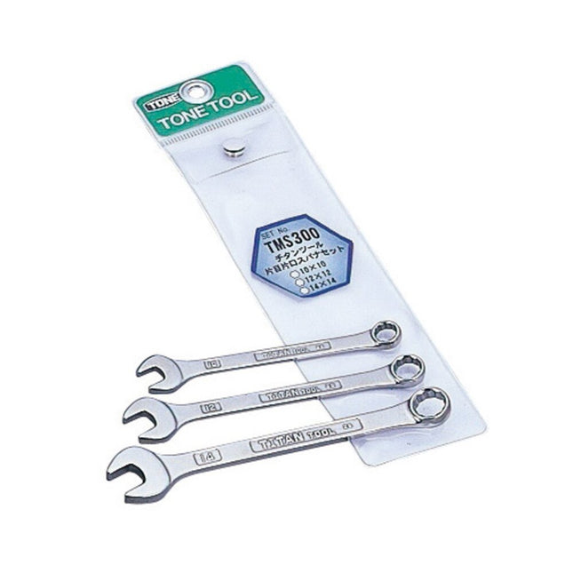 TONE Titanium Combination Wrench Set, TMS
