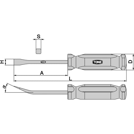 TONE Pry Bar, PRB