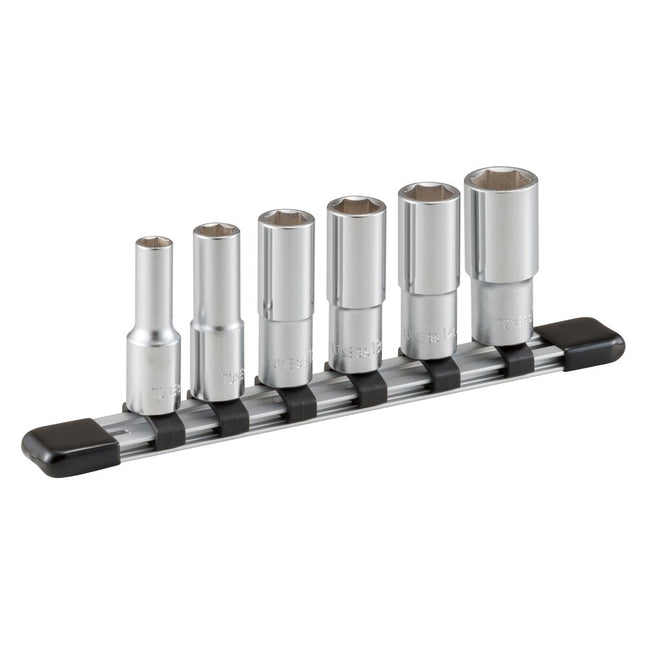 TONE 3/8" Drive 6-Point Long Socket Set (HSL306)