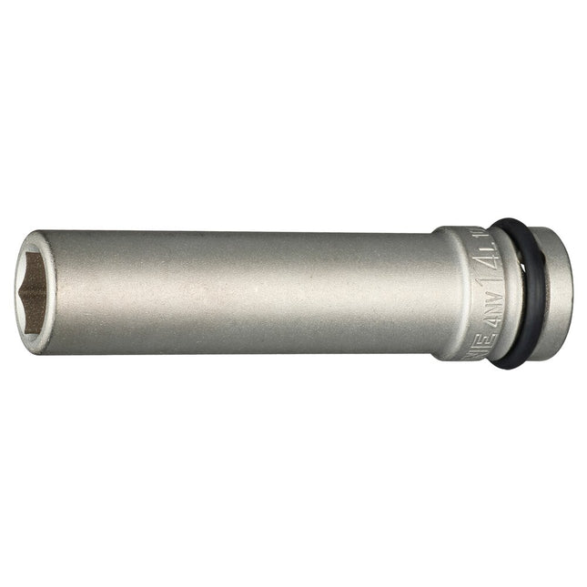 TONE Impact Extra-Long Socket 14mm, Hanger Type 4NV-14L100HP