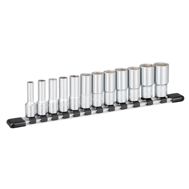 TONE 3/8" Drive 6-Point Long Socket Set HSBL312