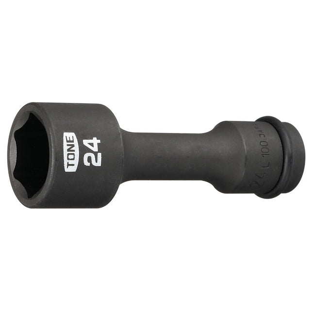 TONE Impact Extension Socket, Length 100mm, 24mm 4AEX-24L100