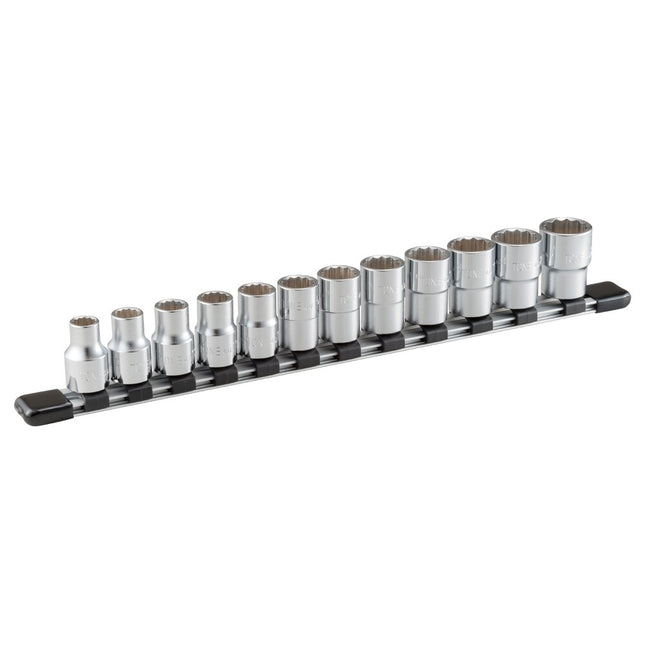 TONE 1/2" Drive 12-Point Hand Socket Set (HD412)