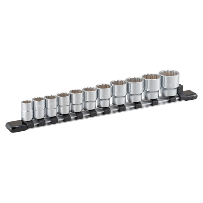 TONE 3/8" Drive 12-Point Hand Socket Set HDB311