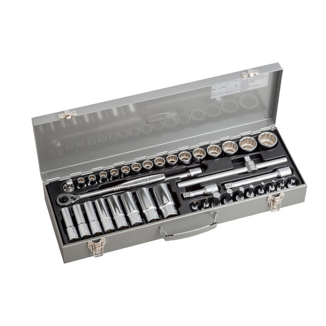 TONE 1/2" Drive 12-Point Socket Wrench Set (MX400)