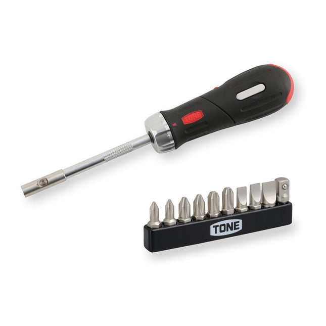 TONE Ratchet Screwdriver Set (RD10S)