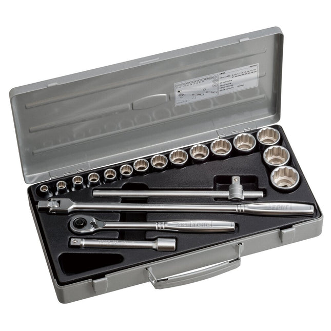TONE 1/2" Drive 12-Point Socket Wrench Set 260MISO