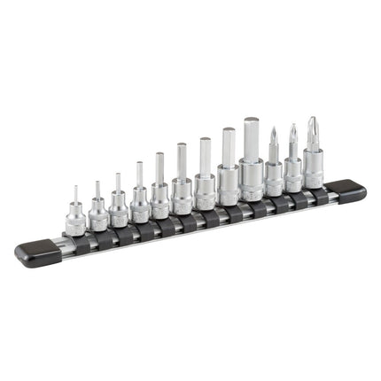 TONE 1/4" Drive Hex Bit Socket Set (mm) HH212