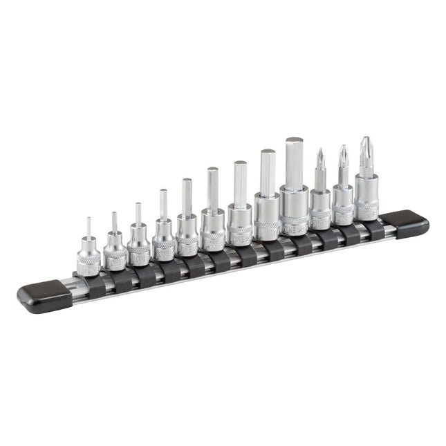 TONE 1/4" Drive Hex Bit Socket Set (mm) HH212