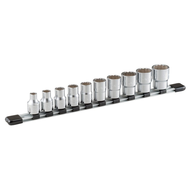 TONE 1/2" Drive 12-Point Hand Socket Set (HD410)