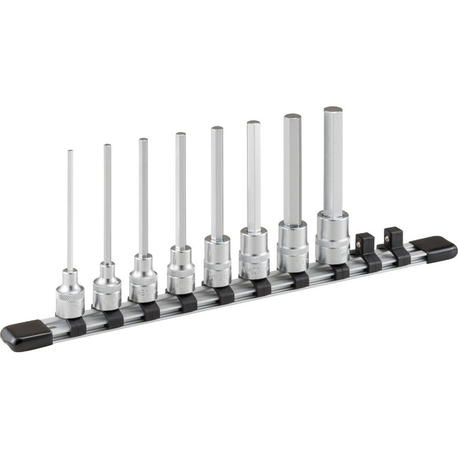 TONE 3/8" Drive Long Hex Bit Socket Set HH308L
