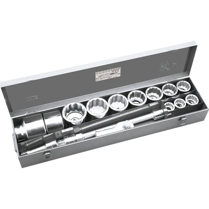 TONE 1" Drive 12-Point Socket Wrench Set (250MISO)