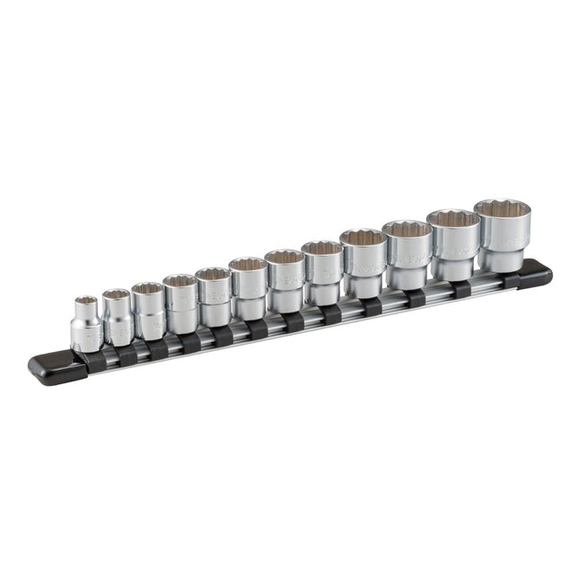 TONE Socket Set (12-Point Type, with Holder) HD312A