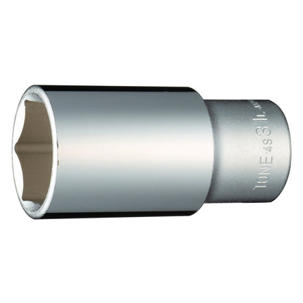 TONE 1/2" Drive 6-Point Long Hand Socket