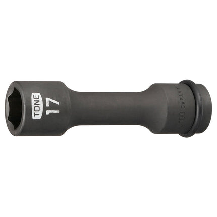 TONE Impact Extension Socket, Length 100mm, 17mm 4AEX-17L100