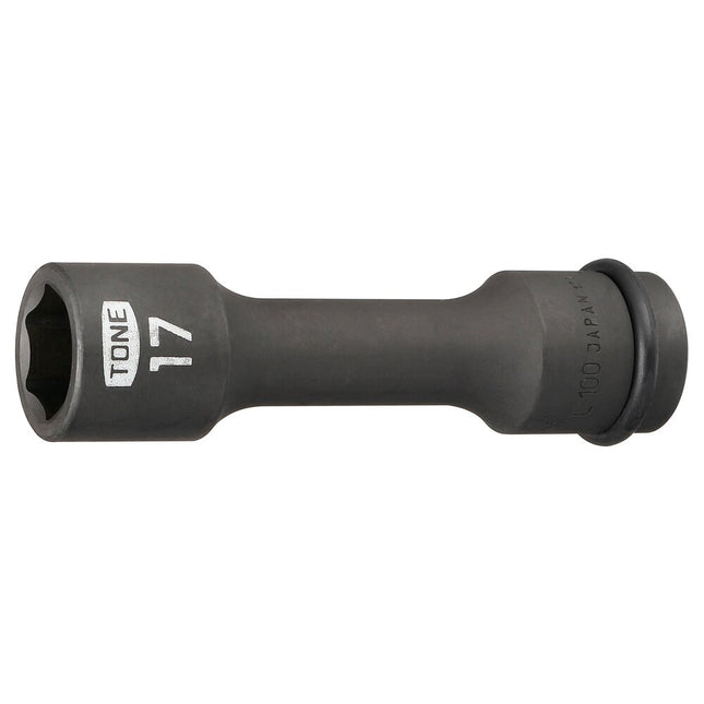 TONE Impact Extension Socket, Length 100mm, 17mm 4AEX-17L100