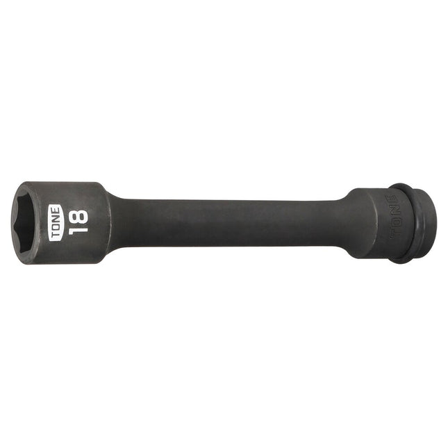 TONE Impact Extension Socket, Length 150mm, 18mm 4AEX-18L150